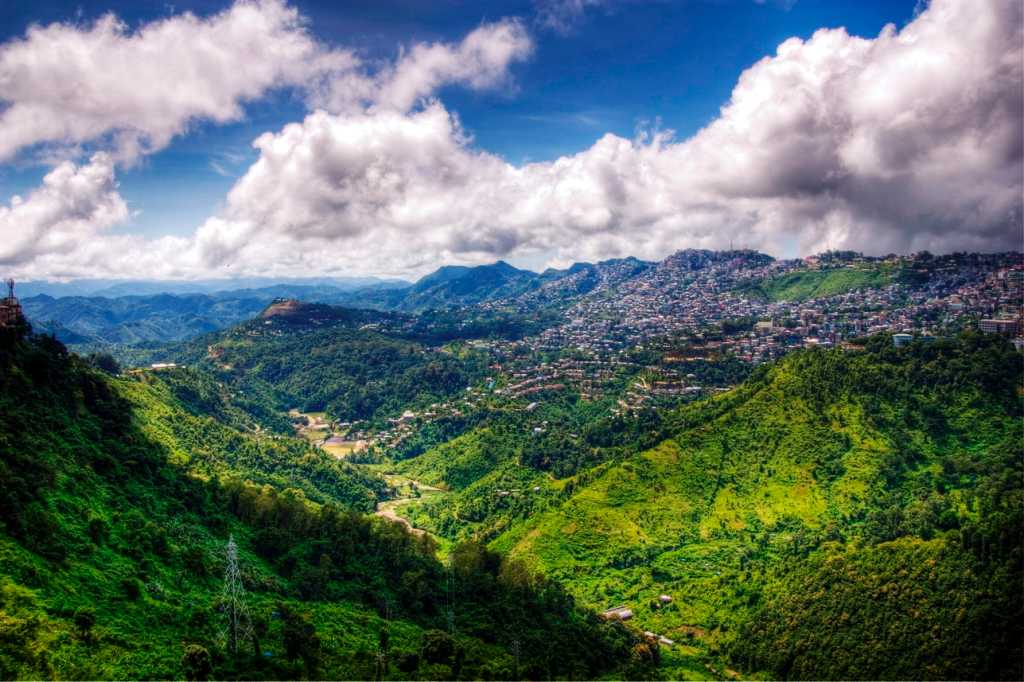 Aizawl, places to visit in June in India