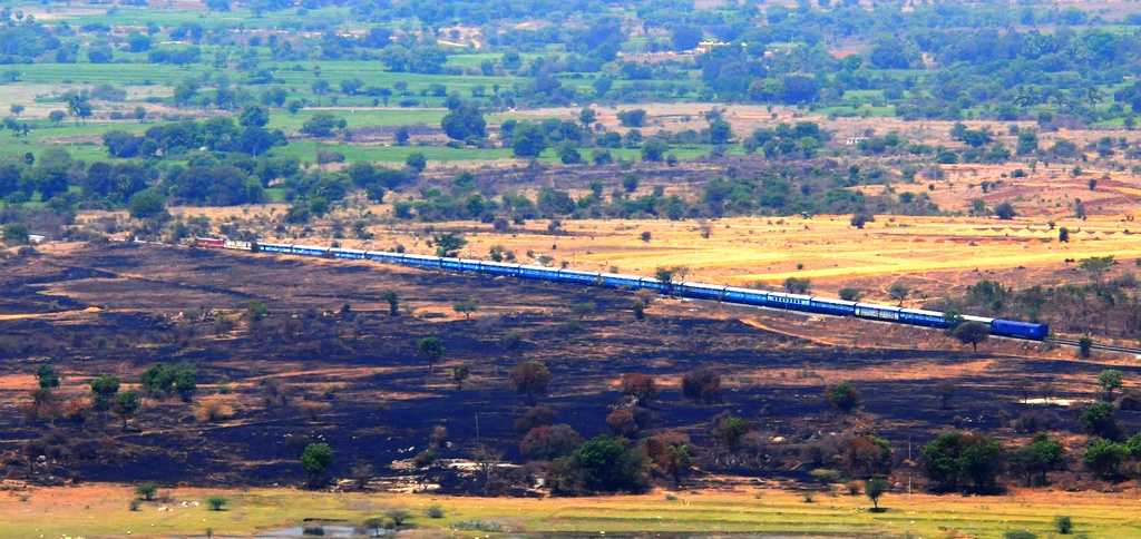 View from Bhongir Fort, Nalgonda (Picture credits-Joby Joseph)