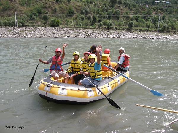 Rafting in the River Beas