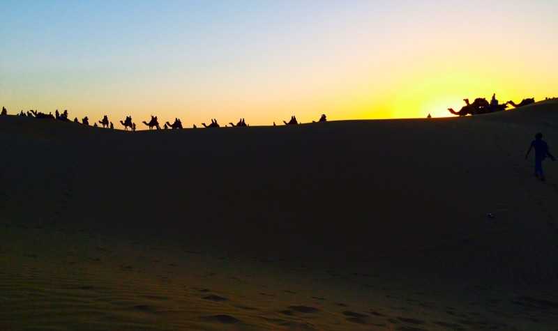 Jaisalmer sunset- Rajathan