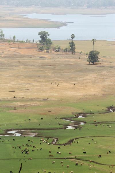 Dadra and Nagar Haveli from the viewpoint inside the Deer Park