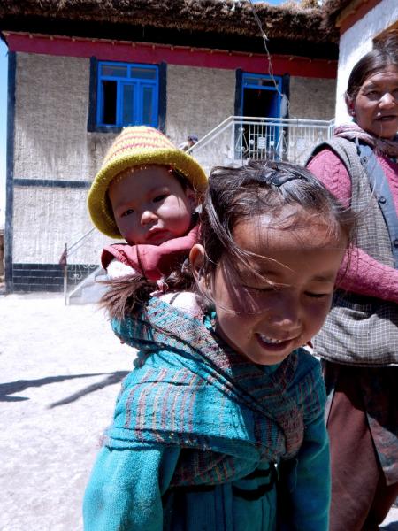 The shy and the curious – children of Langza