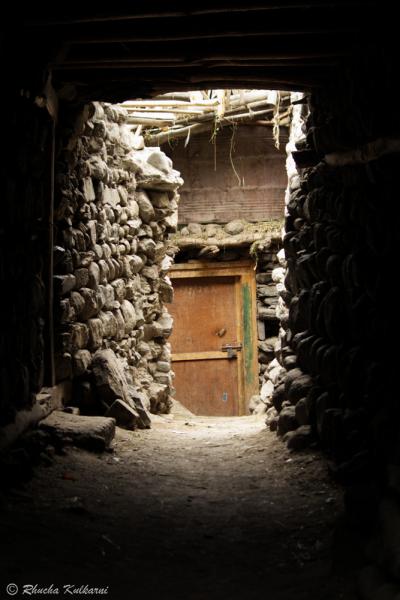 Cryptic Gullies leading to Stone homes