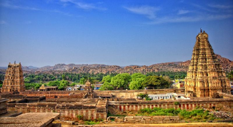 Virupaksha Temple, Hampi, Places to visit in November in India