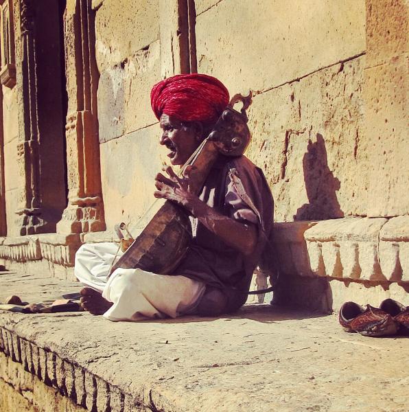 The traditional musicians of Rajasthan