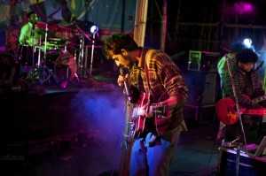 Peter Cat Recording Company performing at the Ziro Festival of Music, 2013