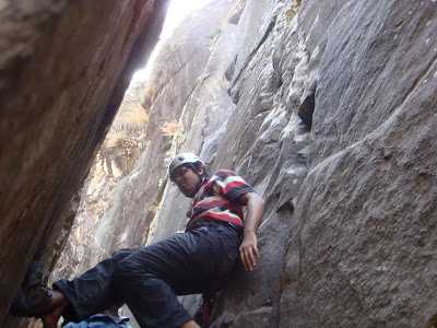 Roped Climbing at Nehru Institute of Mountaineering