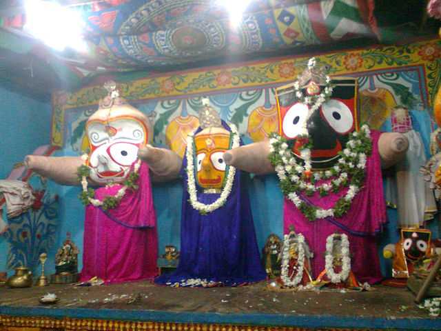 Idols of Lord Jagannath,  Rath Yatra 2015 