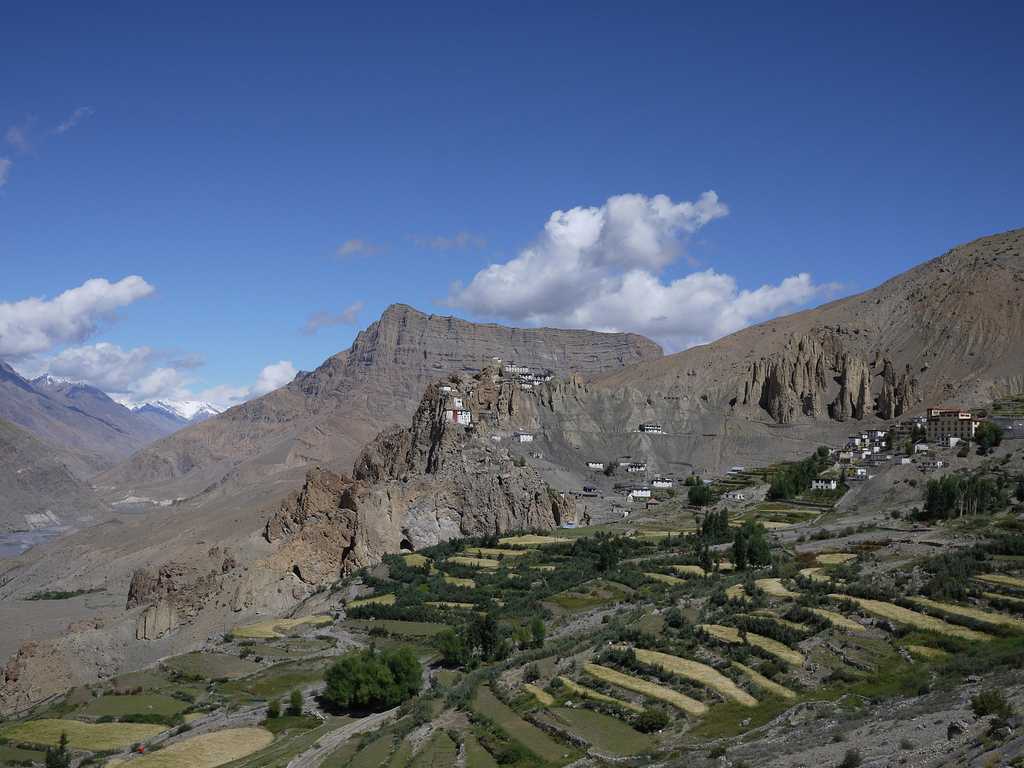 Dhankar Gompa, Buddhist sites in India