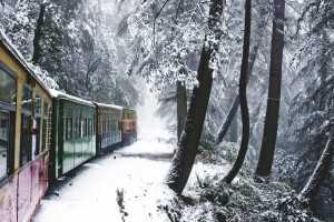 The Mountain Railways of India represents a collective listing of the Darjeeling Himalayan Railway, the Nilgiri Mountain Railway and the Kalka-Shimla Railway under the UNESCO World Heritage Site. However, the Mountain Railways of India are five railway lines built in the mountains of India in the 19th and early 20th centuries, during the British Raj, which are run even today by the Indian Railways. Three out of these five railways, the Darjeeling Himalayan Railway (1881), the Kalka-Shimla Railway (1898) and the Kangra Valley Railway (1924), are located in the rugged hill regions of the Himalayas of Northern India and the other two are much further south in the Western Ghats; the Nilgiri Mountain Railway in Southern India, and the Matheran Hill Railway in Maharashtra. The World Heritage UNESCO recognition to three of the five Mountain Railways of India has been stated as for being "outstanding examples of bold, ingenious engineering solutions for the problem of establishing an effective rail link through a rugged, mountainous terrain. The Darjeeling Himalayan Railway was recognized first in 1999, the Nilgiri Mountain Railway followed suite as an extension to the site in 2005, and in 2008 the Kalka–Shimla Railway was further added as an extension; and the three together have been titled as Mountain Railways of India under Criteria: ii, iv under the region in the Asia-Pacific. The claims of the Matheran Hill Railway, the fourth hill line, are pending acceptance by the international body.