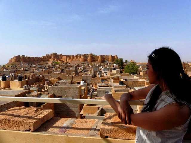 Jaisalmer Fort from a distance