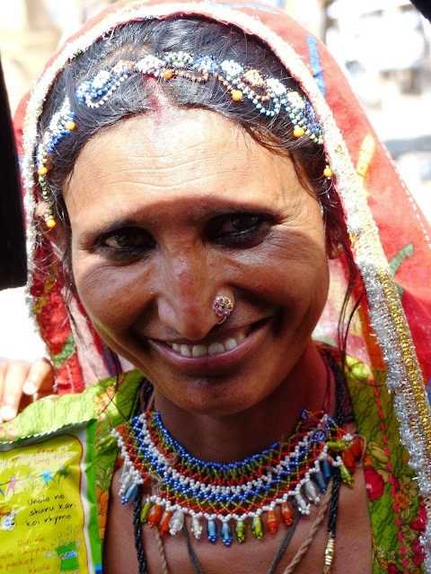 That smile on Rajasthani women - colourful and cheerful