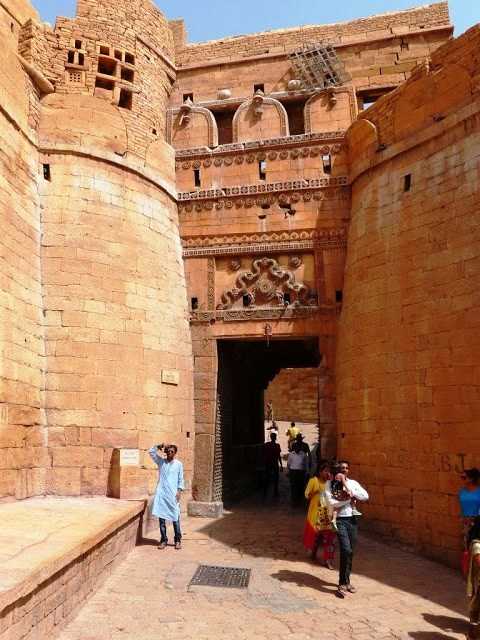 Inside the Jaisalmer Fort