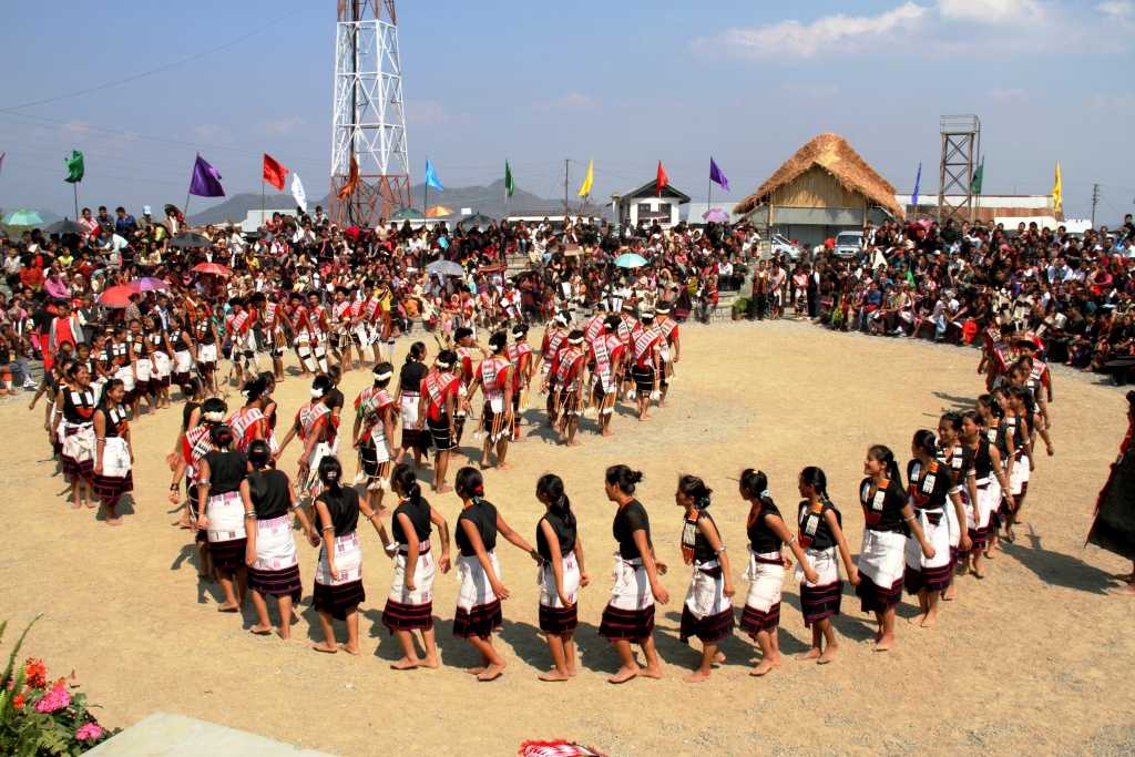 Angami tribal dance, Diphu