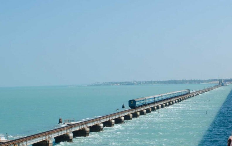 Pamban railway the most scenic route in india