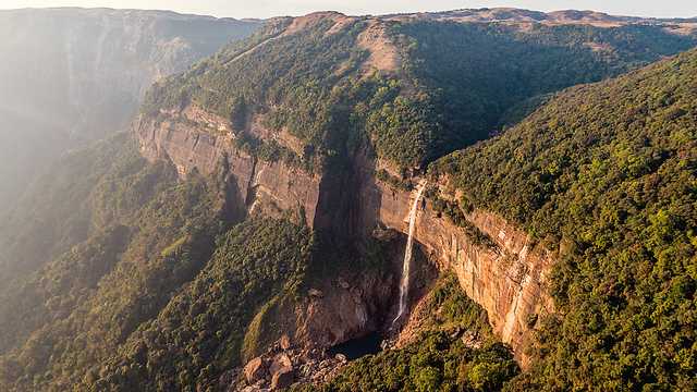 Nohkalikai falls unexplored offbeat