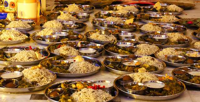 Bhog for Kolkata Durga Puja 2017 festival