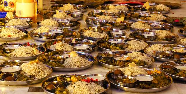 Bhog for Kolkata Durga Puja 2017 festival