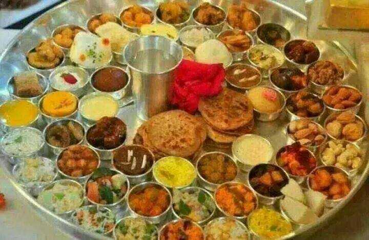 Chappan Bhog for Krishna janmashtami