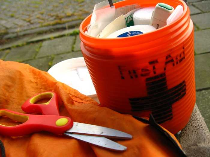 first aid kit, road trip essentials checklist