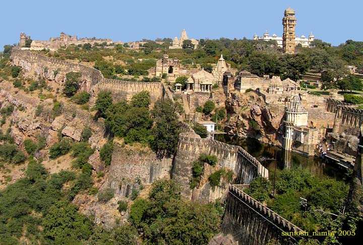Chittorgarh Fort, Forts and palaces in India