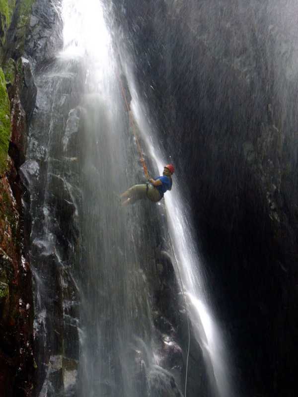 rapelling
