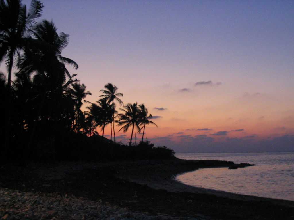 Beautiful sunset at Lakshwadeep, trip to lakshadweep islands