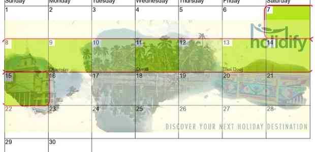 Long Weekends in 2015 India and Holiday Calendar - Save the dates!