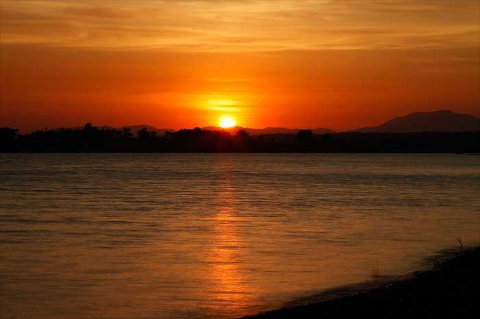 Sunset on Kabini River, Bangalore Romantic Getaways