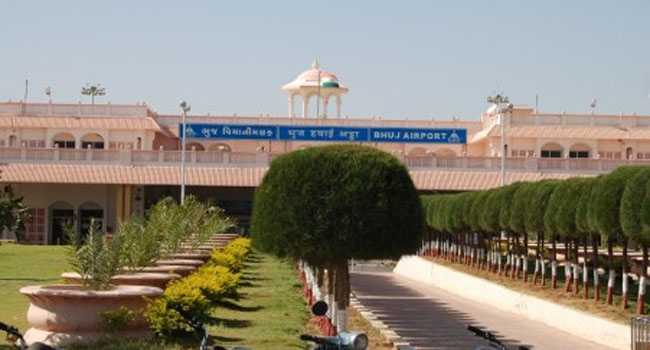 Bhuj airport in India