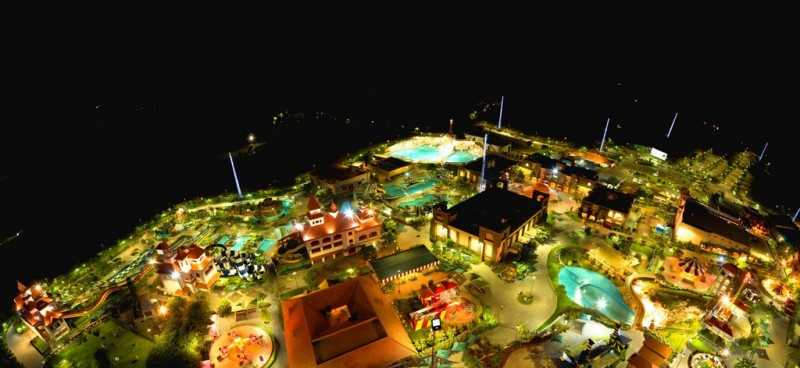 Wonderla Bangalore, at night, Best water parks in India