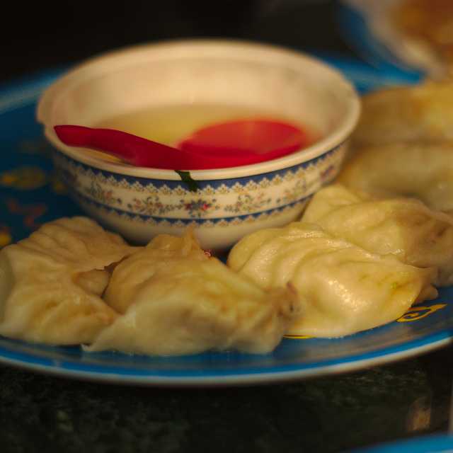 Dragon Sized momos in India