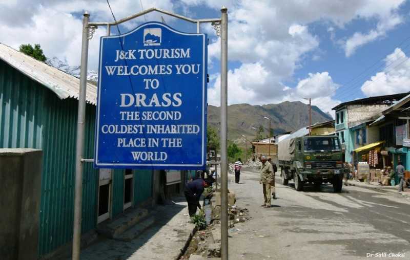 Drass, Coldest places in India