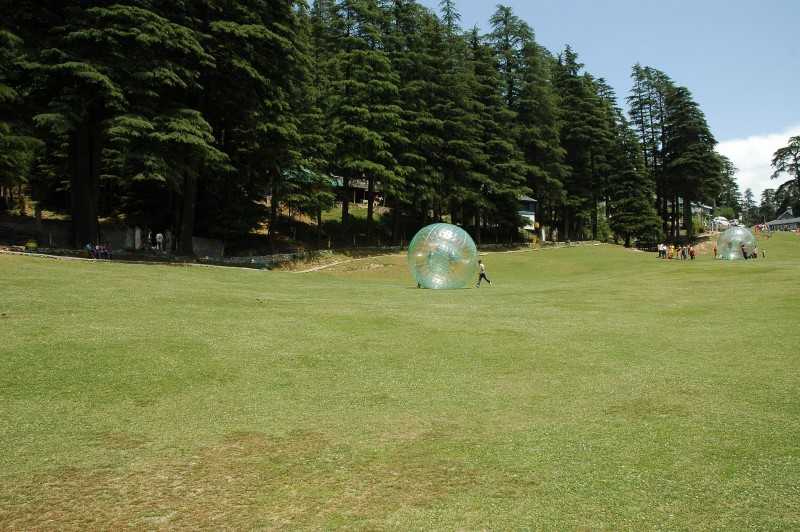 Zorbing at Khajjiar - Source