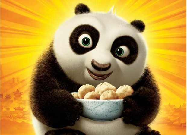 kung fu panda with momos