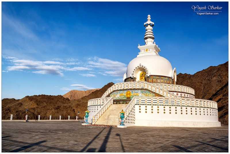 Shanti Stupa, Coldest Places in India