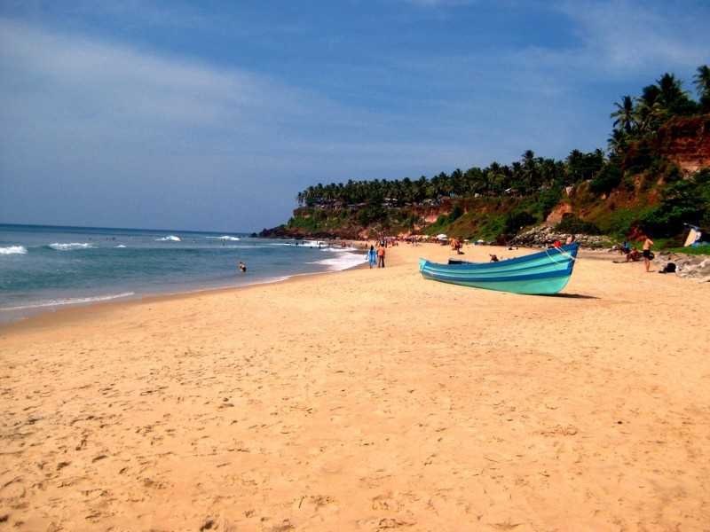 Varkala beach -Surfing in India