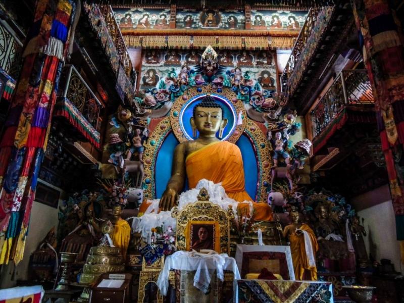 Buddha Statue in Tawang Monastery