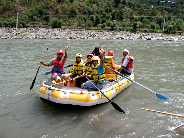 River Rafting in India