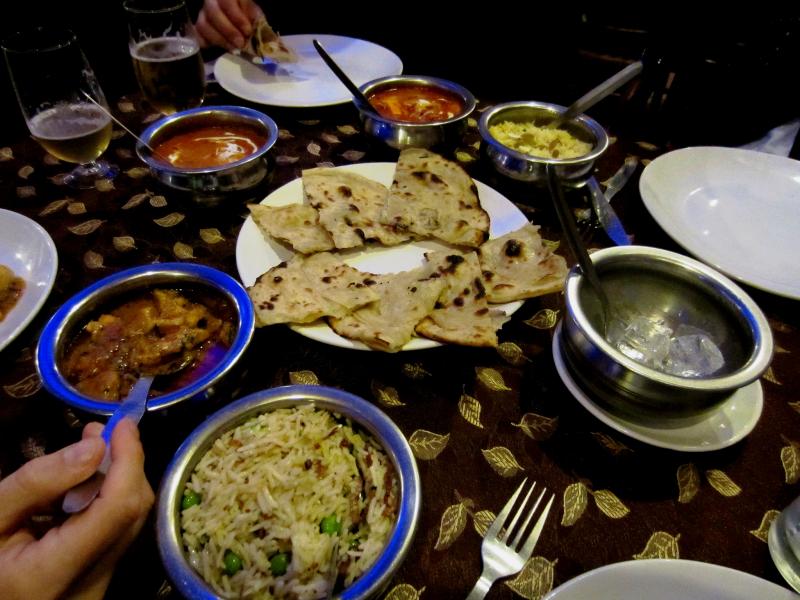 A ceremonial dining table, Uttar Pradesh Food (Source)
