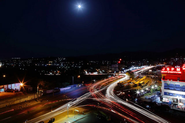 Pune at Night (Source)