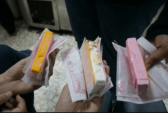 Ice Cream Sandwich - Mumbai Street Food