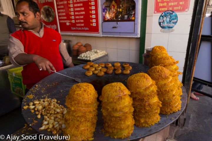 Basket Chaat at Gomti Nagar