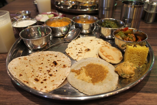 Rajasthani Thali, Vegetarian Restaurants in Delhi