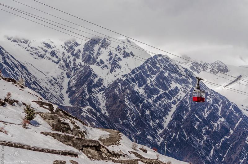 Auli ropeway - runs from Joshimath