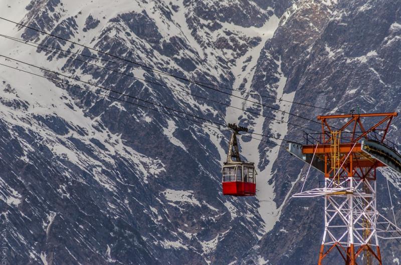 Auli ropeway - runs from Joshimath
