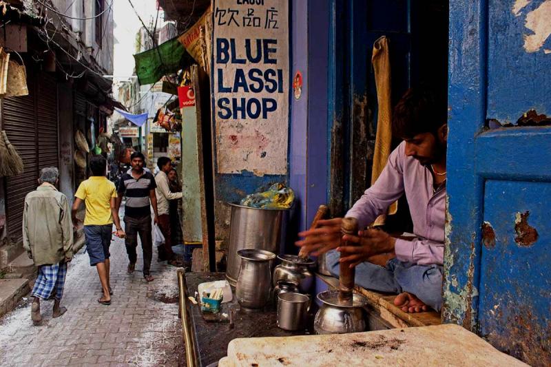 Blue Lassi shop (Source)