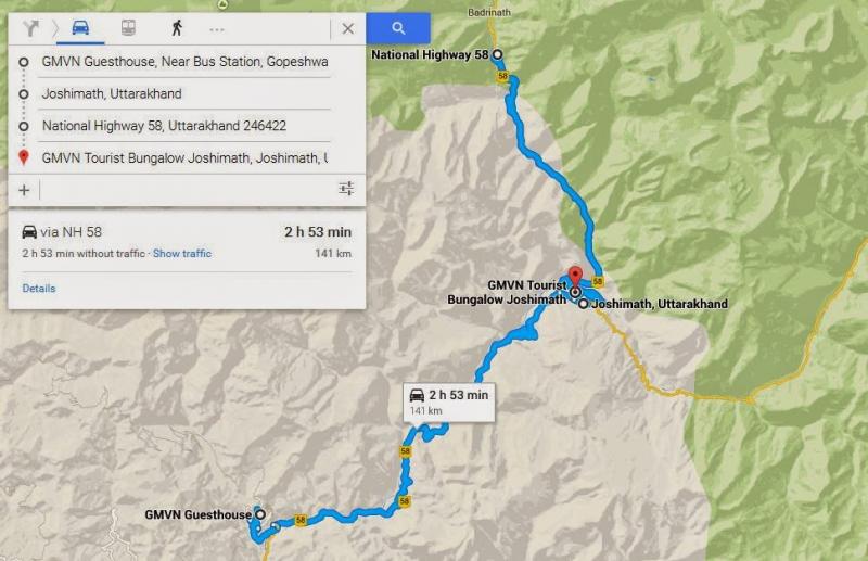 Day 2 route map