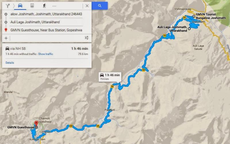 Route map