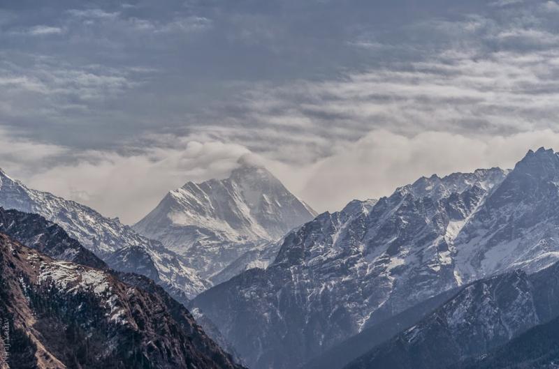 Great Nanda Devi in the center